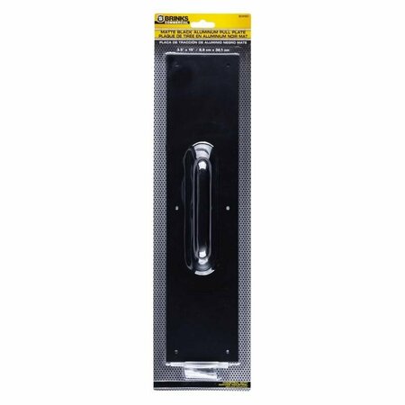 HAMPTON PRODUCTS INTL PULL PLATE MATE BLK 15 in.L BC41021